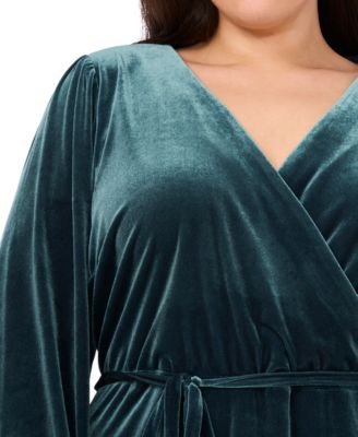 Plus Size Fit and Flare Maxi Dress
