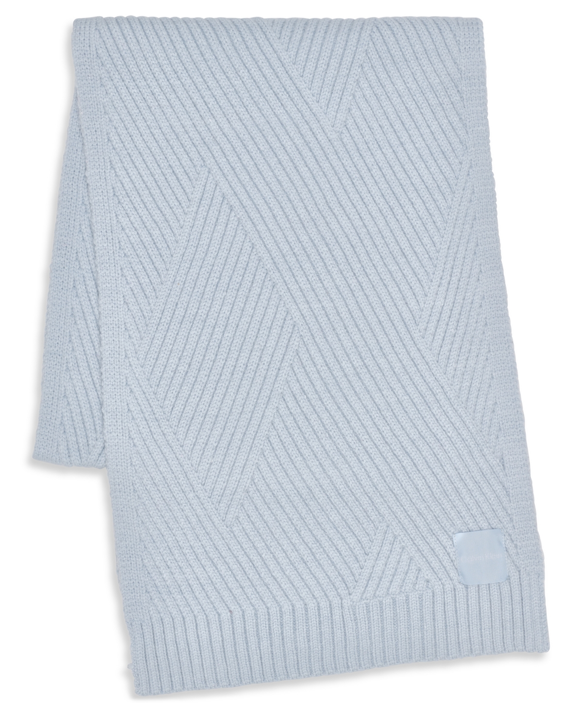 Calvin Klein Modern Bias Rib Scarf