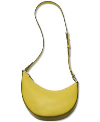 Duo Small Pebbled Leather Crossbody Bag