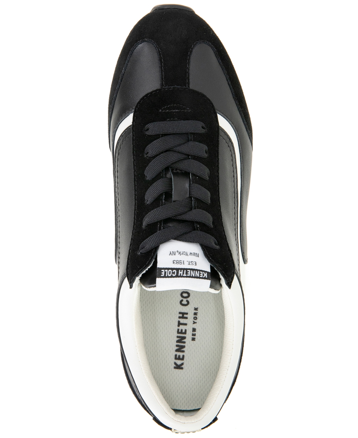 Kenneth Cole New York Women's Alma Lace Up Sneaker In Black