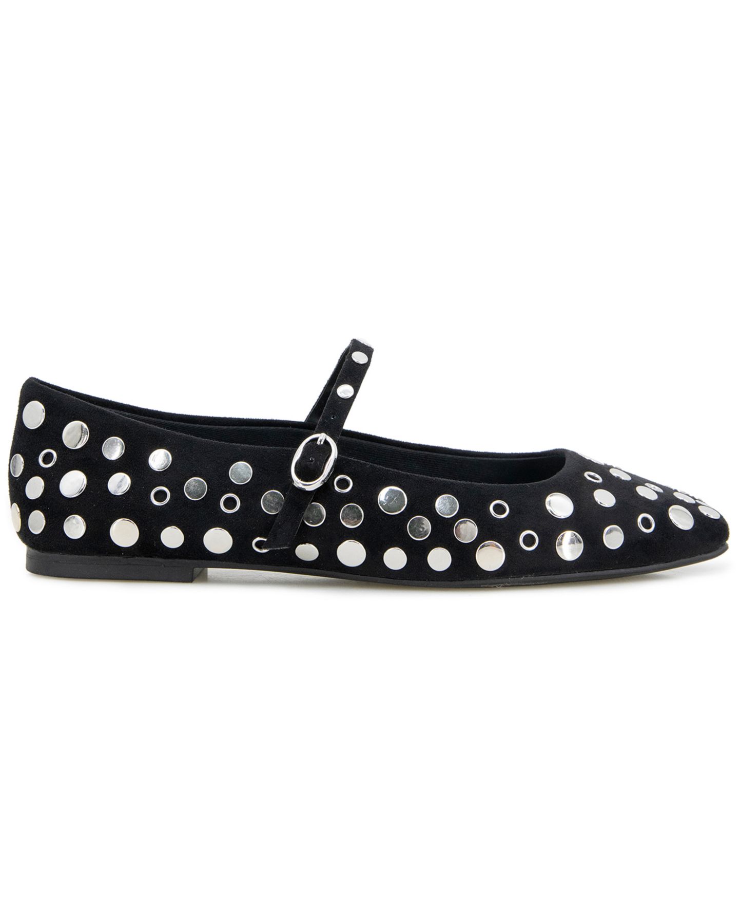 Женские балетки Kenneth Cole New York Jasper Stud Ballet Flats, цвет: Чёрный — фото 2