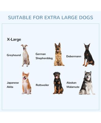 43" Heavy Duty Dog Crate, Indestructible Dog Cage Kennel,