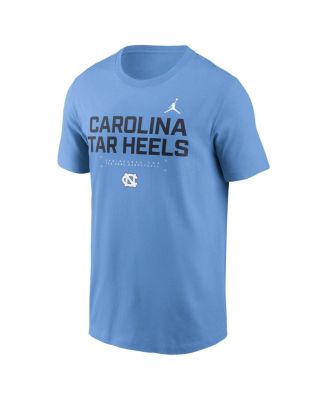 Men's Carolina Blue North Carolina Tar Heels 2025 Courtside Basketball Performance T-Shirt