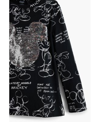 Girls Girls's Mickey sequin T-shirt