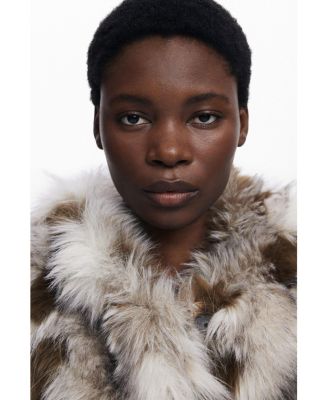 Women's Denim fur vest