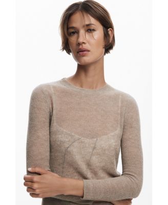 Women's 2-in-1 brushstroke dress