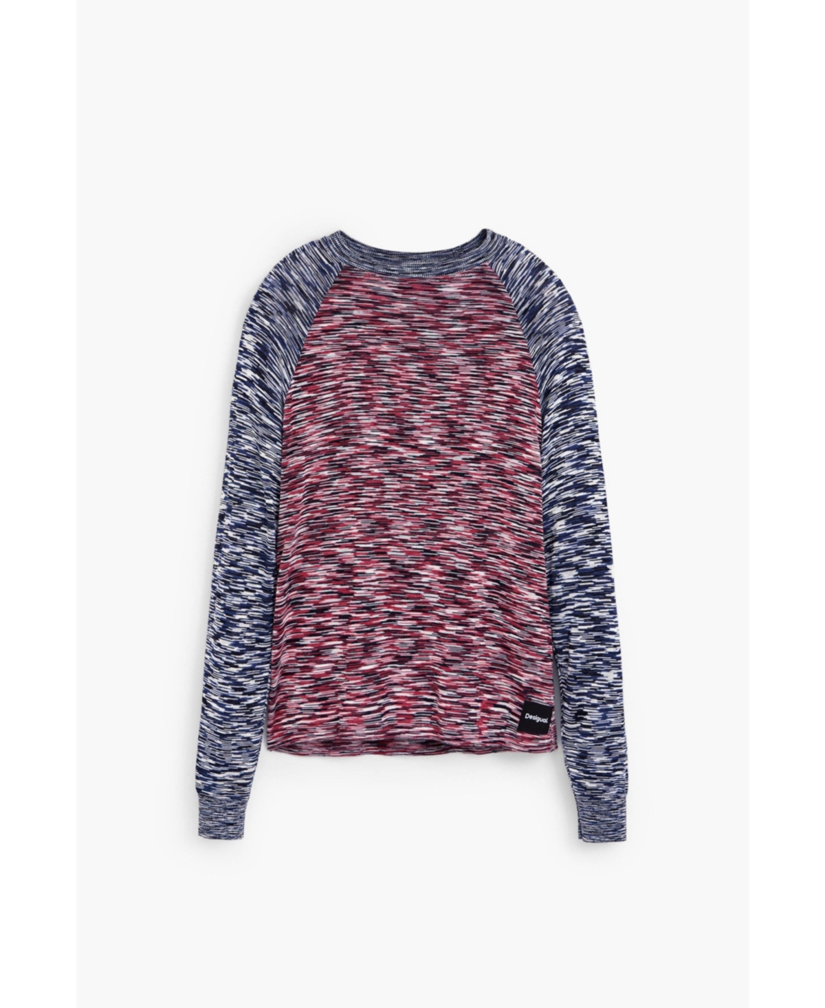 Desigual Men's Two-tone marled T-shirt