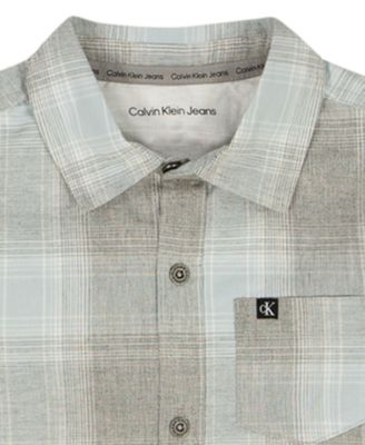 Boys' 2T-7 Plaid Shirt and Corduroy Pants, 2-Piece Set