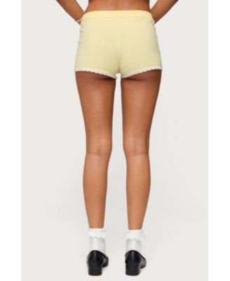 Women's Leila Scalloped Knit Shorts