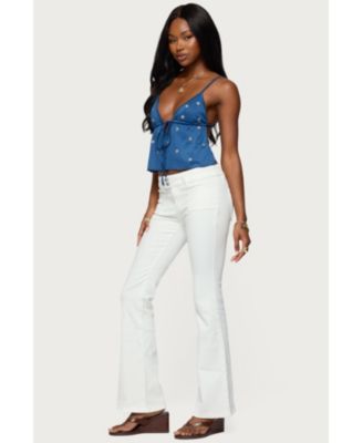 Women's Mattea Low Rise Flared Jeans