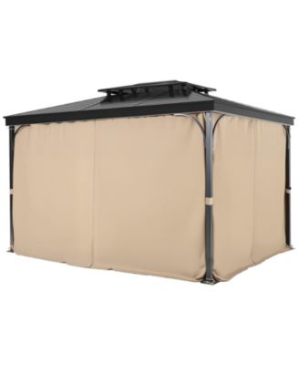 Waterproof Patio Gazebo Curtain Panels for Outdoor Privacy and Comfort