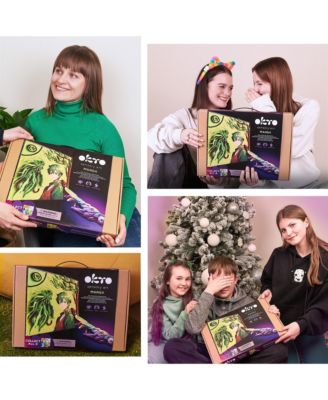 OKTO Air-Dry Clay 3D Painting Kit – MANGA Earth 29x29 (11.4 x 11.4 in)