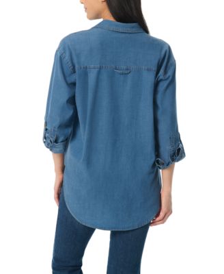 Women's Petite Amanda Long Sleeve Shirt