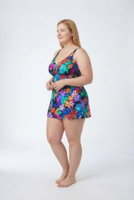 Women's Loop Strap Two-Piece Swimdress