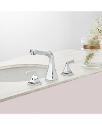 8 in. Widespread Double Handle Bathroom Faucet With Pop-up Drain Assembly