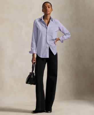 Women's Stretch Slim Fit Cotton Shirt