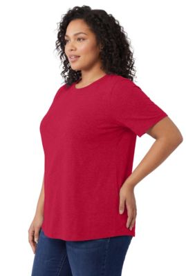 Plus Size Perfect Short-Sleeve Crewneck Tee