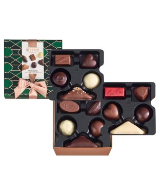Holiday Assorted Chocolate Square Giftbox, 15 Pieces