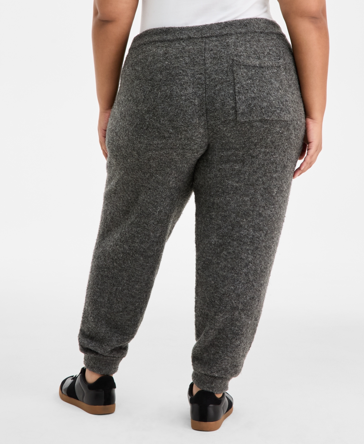On 34th Trendy Plus Cozy Drawstring Jogger Sweatpants, Macy's Exclusive