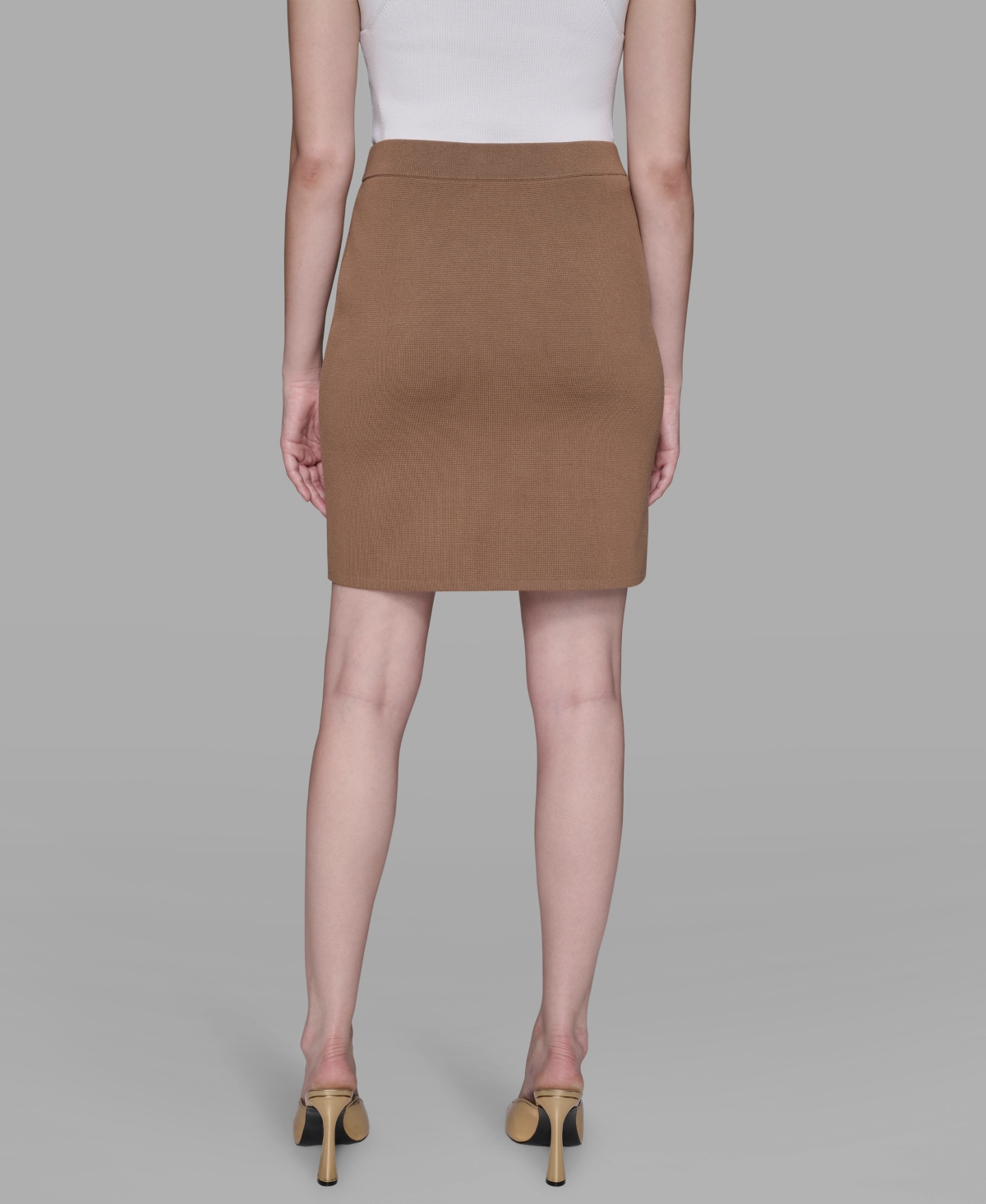 Karl Lagerfeld Women's Pencil Skirt In Brown