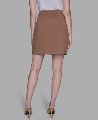 Women's Button Detail Skirt