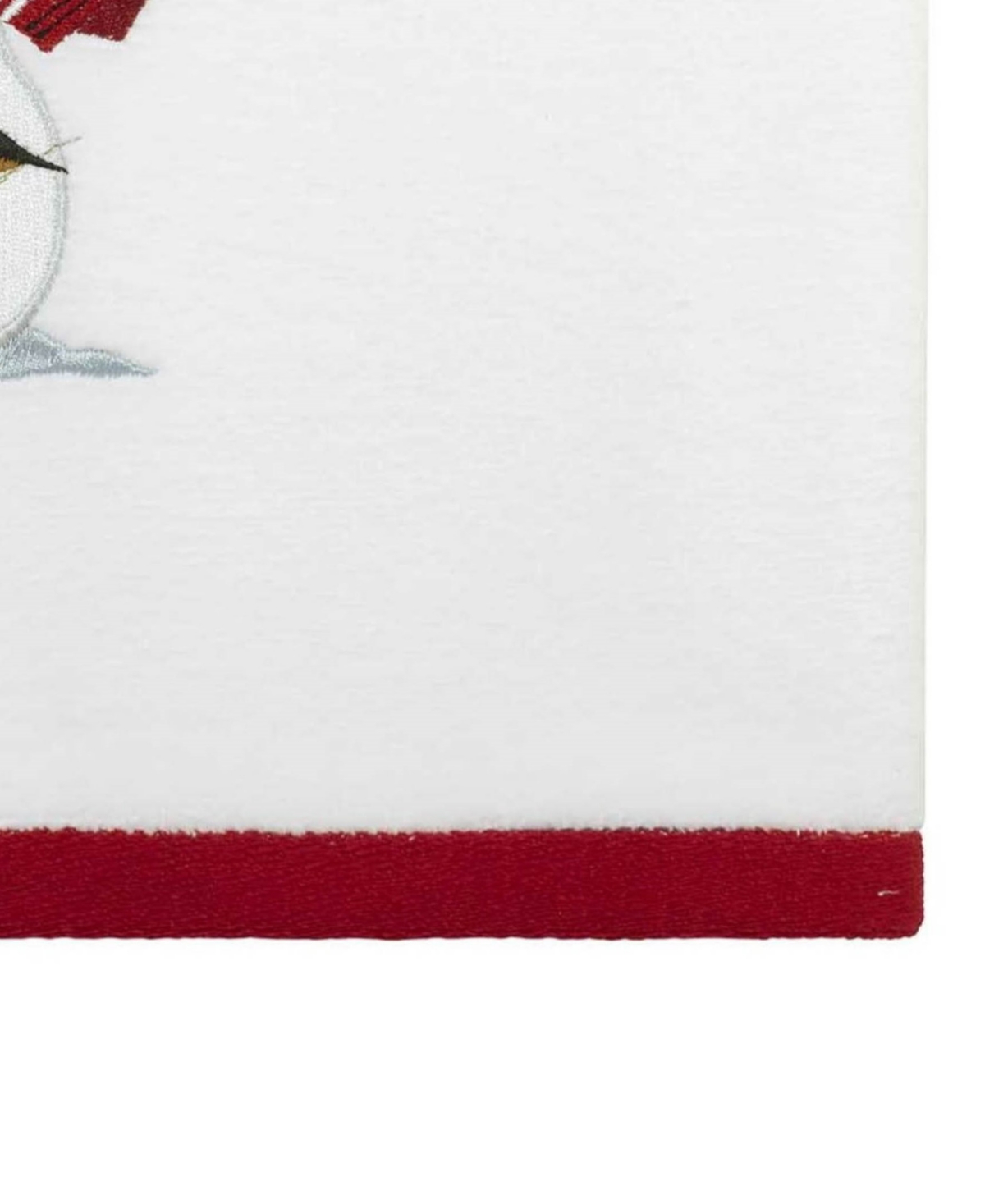 Avanti Holiday Cheer Cotton 2-pc. Bath Towel Set, 52" X 27" In White