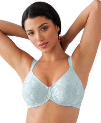 Women's Awareness Full Figure Seamless Underwire Bra 85567, Up To I Cup