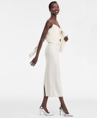 Women's Rhinestone Sweater Skirt, Macy's Exclusive