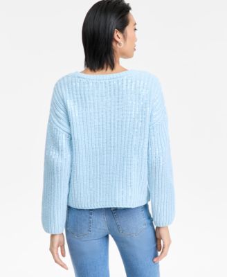 Women's Bold Sequin Sweater, Macy's Exclusive