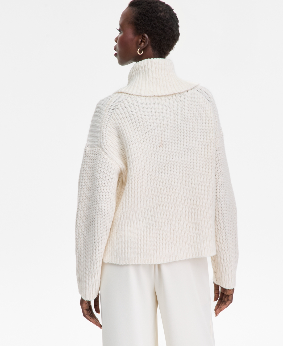 I.n.c. International Concepts Women's Chunky Turtleneck Sweater, Macy's Exclusive