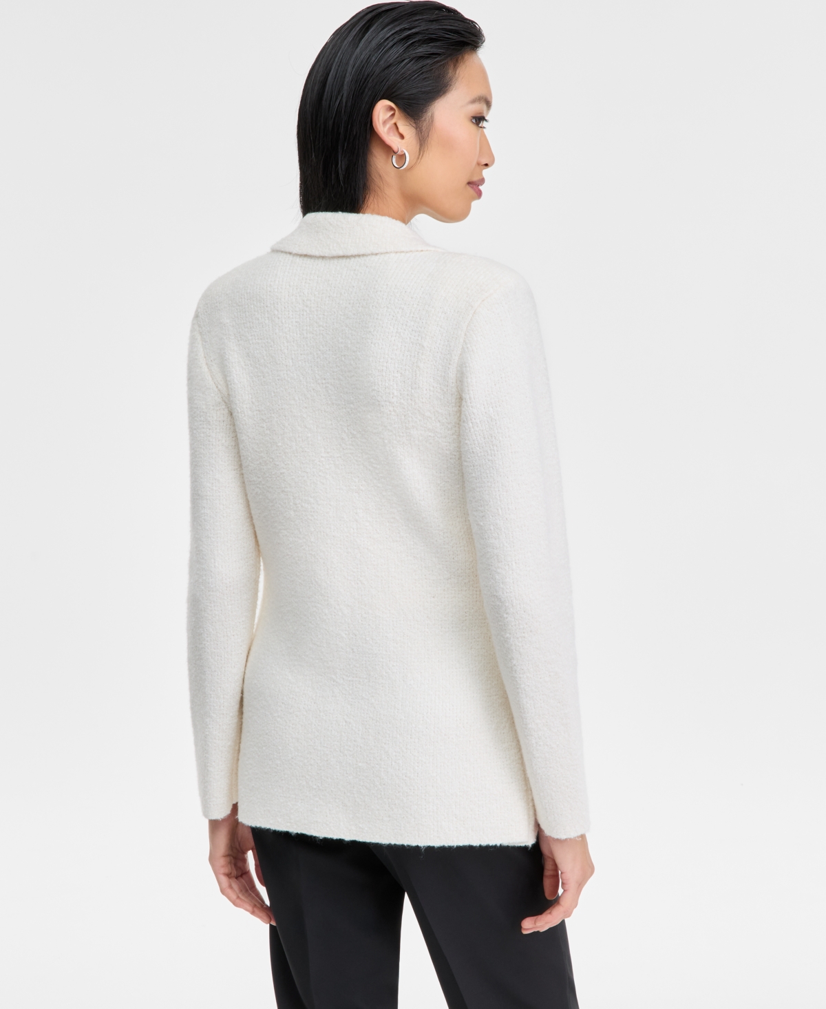 I.n.c. International Concepts Women's Boucle Sweater Blazer, Macy's Exclusive