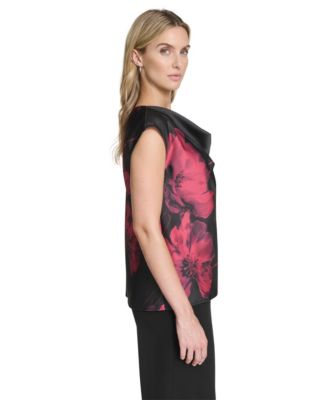 Women's Cowl Neck Blouse