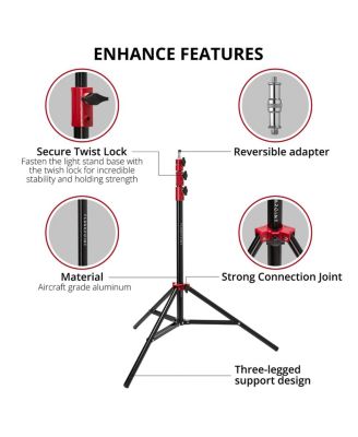 A10 Flash for Sony, Bundle with Connect Pro Transmitter and Light Stand