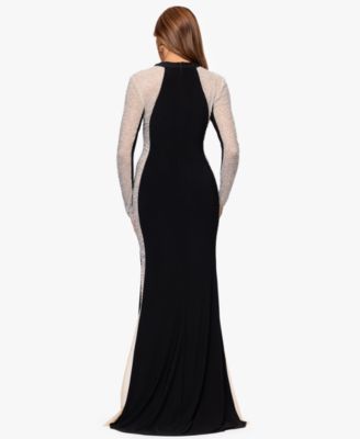 Women's V-Neck Long Sleeve Dress