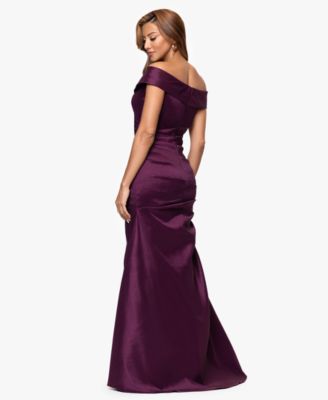 Women's Off The Shoulder Neck Long Dress