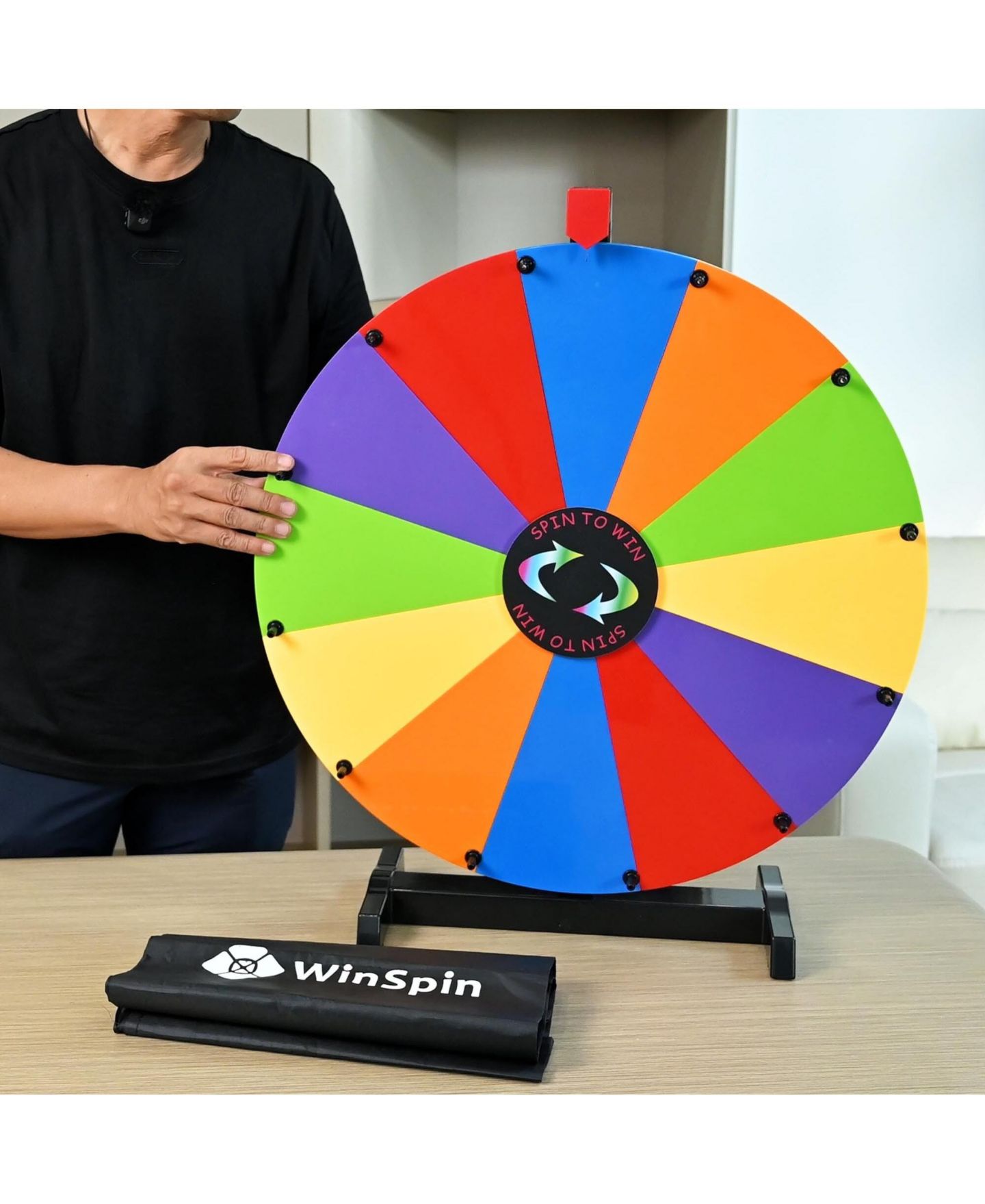 Детские игрушки WinSpin Prize Wheel Pegs Replacement Parts, 15 Pcs, от 14 лет, цвет: Natrual — фото 6