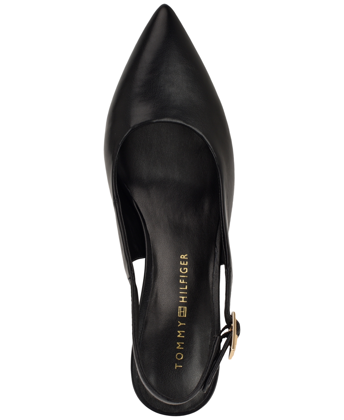 Tommy Hilfiger Women's Azalee High Block Heel Slingback Pumps In Black