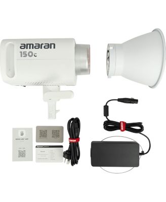 150C 150W RGBWW Bowens Mount LED Light, White