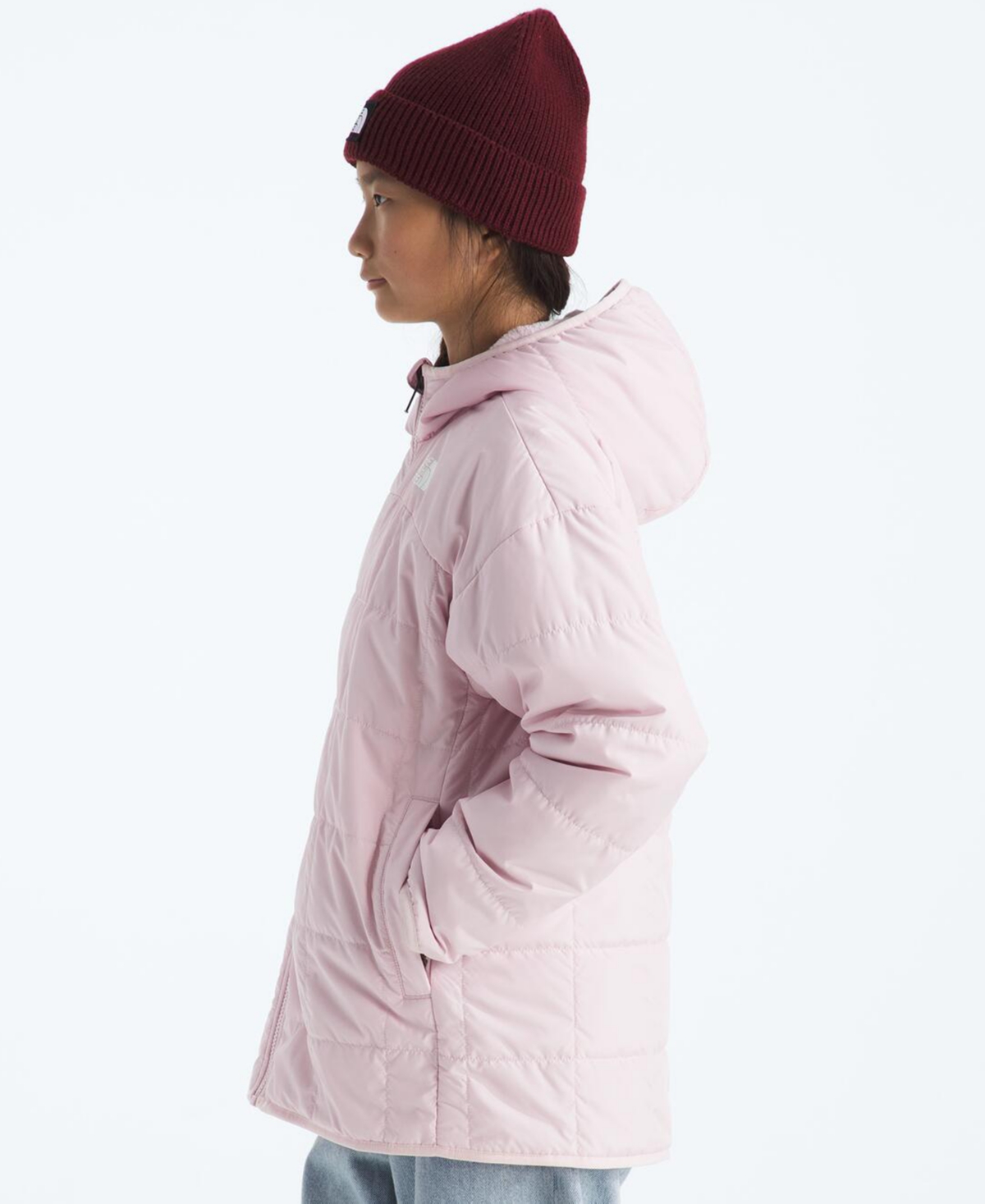 The North Face Girls 7-20 Reversible Shasta Short Parka Jacket