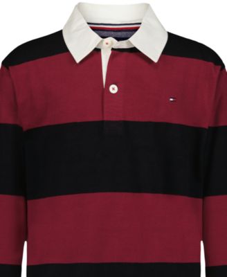 Boys 8-20 Bold Striped Rugby Polo Shirt