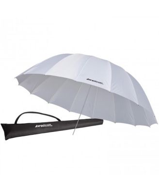 4632 7-Foot Diffusion Parabolic Umbrella Kit with Bracket, Flash Mount & 8.5' Lightstand – Photography Lighting Accessory