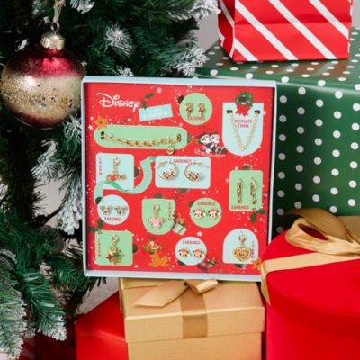 Mickey and Minnie Mouse Love & Friendship Advent Charm Jewelry Set