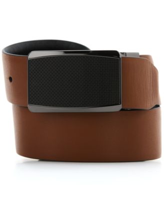 Men's Plaque Reversible Belt