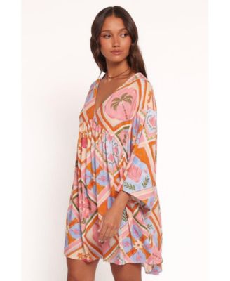 Zanna Mini Dress - Multi Tile