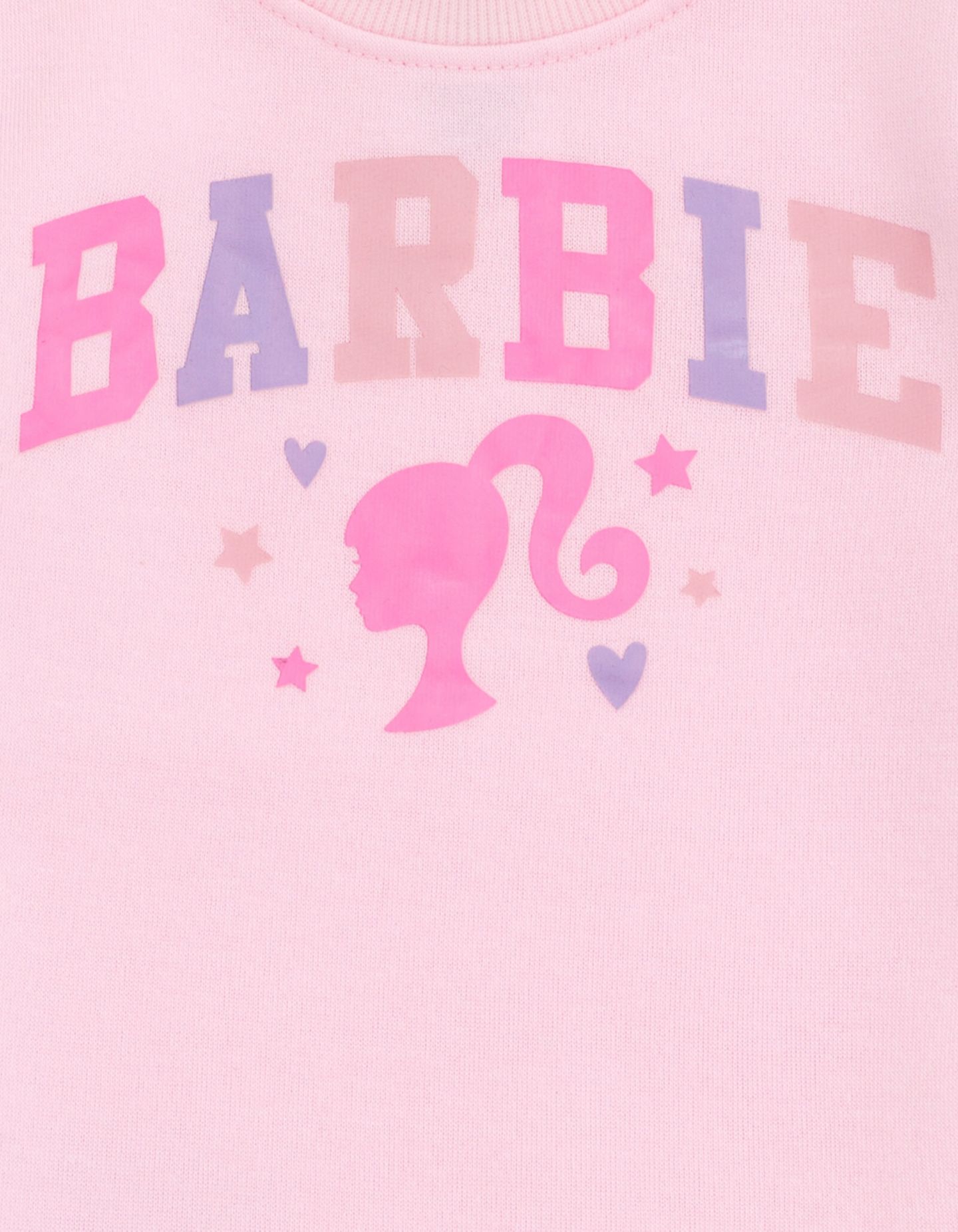 Толстовка Barbie Fleece Pullover with Faux Fur Sleeves(2T - 4T для девочек-малышей, цвет: Пудровый розовый — фото 3