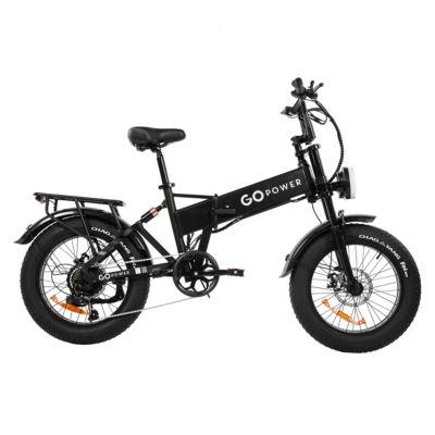 GoExplore Foldable Electric Bike | Black