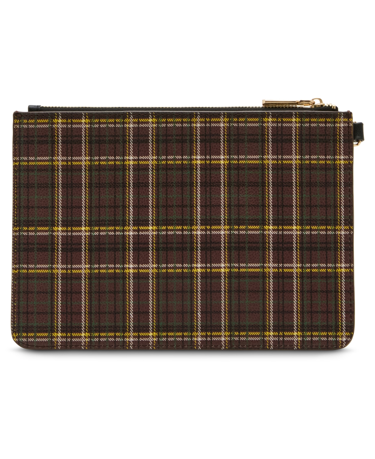 Anne Klein Zipper Wristlet In Burgundy