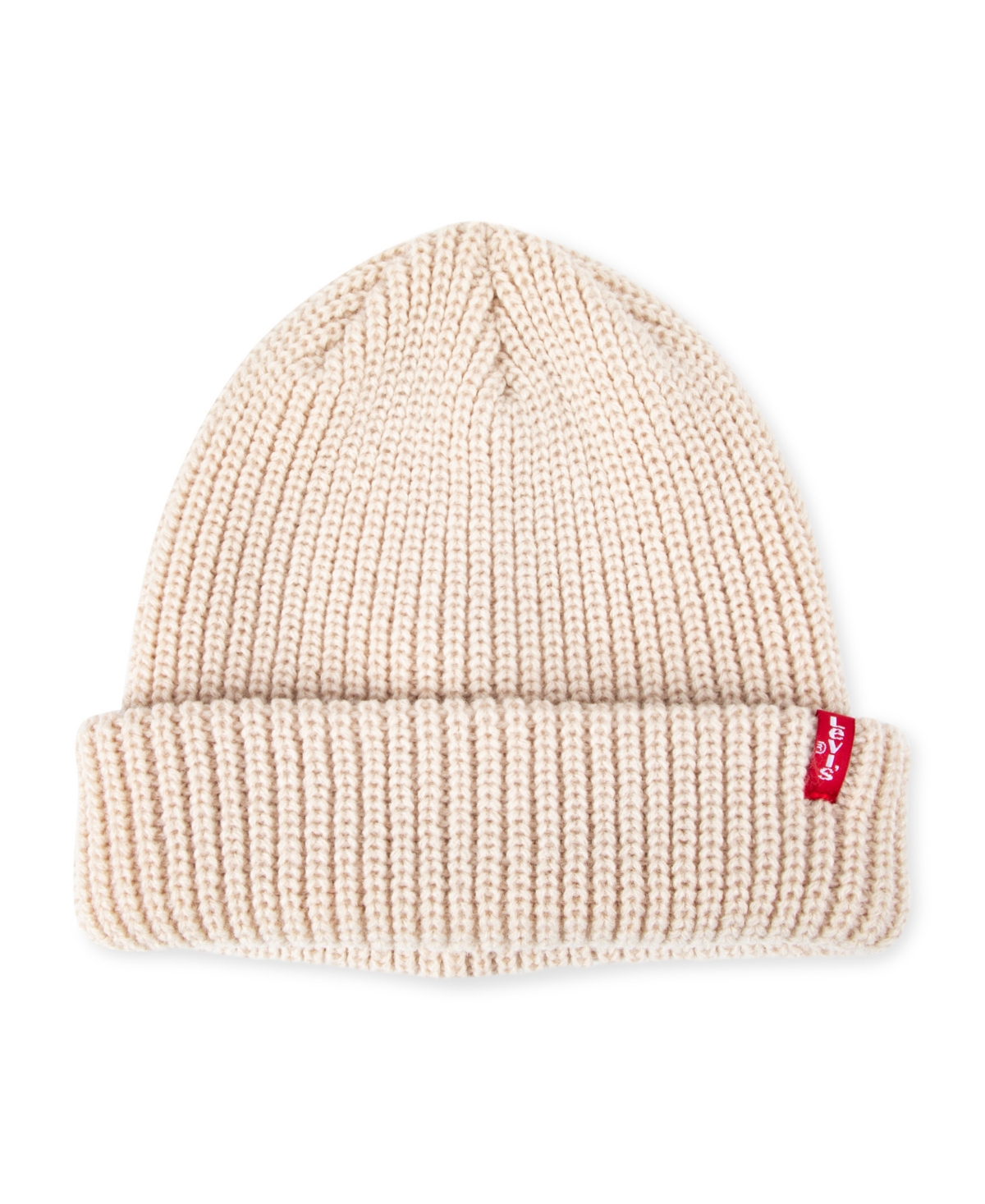 Levi's Men's Crop Roller Beanie Hat In Brown