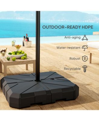 Offset Umbrella Base, /Water Filled Umbrella Sd,