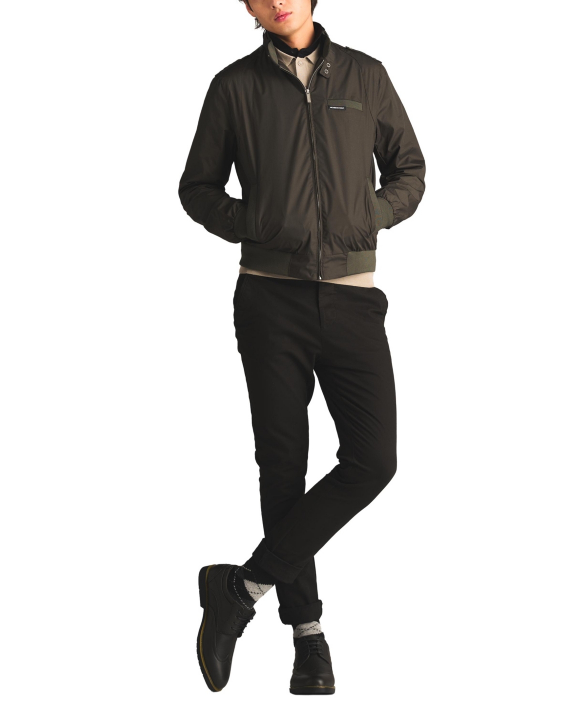 Members Only Men's Classic Iconic Racer Jacket (Slim Fit